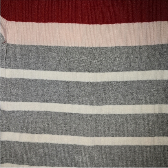 🆕Maison Jules Womens Colorblock Pullover Sweater, Grey, Extra Small - NEW - Picture 7 of 7